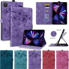 Fr iPad Air 11 13 inch (M2) 2024 Shockproof PU Leather Wallet Stand Case Cover picture