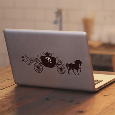 Disney Cinderella Carriage for Macbook Air/Pro Laptop Car Vinyl Decal Sticker picture