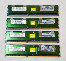 Lot of (4) Nanya 4GB PC3-10600R ECC Server Memory RAM NT4GC72B4NA1NL-BE picture