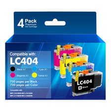 LC-404 LC404 Ink Cartridge for Brother LC404 MFC-J1205W MFC-J1215W MFC-J1205W XL picture