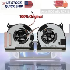OEM Left + Right Internal CPU Cooling Fan DC for Asus ROG Ally RC71L Console picture
