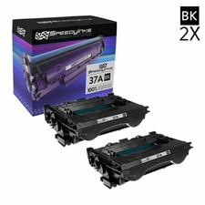 Speedy Compatible 2PK HP 37A CF237A Black Toner MFP M607, M608, M609, M631, M632 picture