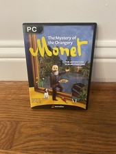 MONET THE MYSTERY OF THE ORANGERY by Wanadoo 2001 PC Game CD-ROM Adventure Rare picture