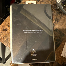 Samsung Book Cover Keyboard Slim Black, Antimicrobial, English QWERTY EF-DT730 picture
