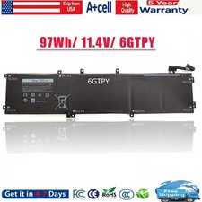 ✅97Wh 6GTPY Battery For Dell XPS 15 9560 9570 7590 Precision 5510 5520 5530 5510 picture