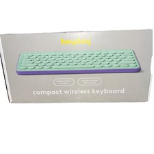 Heyday Compact Wireless Keyboard USB Receiver & Bluetooth 5.1 Spring Teal picture