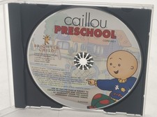 Caillou-Preschool-Activities-PC-CD-ROM 2005-Brighter Child***DISC & CASE ONLY*** picture