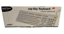 VTG Genica Quiet Touch 109 Key Keyboard Windows 95/98NT/2000/ME New in Box picture