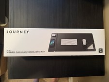 Journey Alti Desk Mat Wireless Charging, Reversible, Black picture