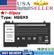 ✅LOT 50x NGGX5 Battery 47Wh for Dell Latitude E5270 E5470 E5570 Precision M3510 picture