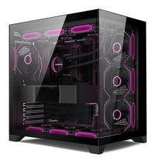 POWER TRAIN Dreamland PRO Gaming PC Case ATX/MATX/ITX Tempered Glass 360mm picture