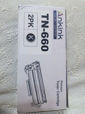 Ankink TN660 TN630 Black High Yield Toner Cartridge 2-Pack Brother Compatible picture