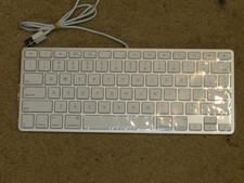 Genuine Apple A1242 Wired USB Keyboard for iMac Mac Mini Mac Pro USB MINT COND. picture