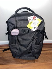 SwissGear Hybrid Travel Laptop Backpack 22 in - Heather Gray. 721427024096. picture