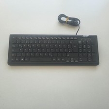 Acer SK-9626 USB Wired Keyboard Nordic Layout Tested Working Black picture