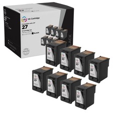 LD Reman Replacement fits with HP 27/C8727AN 8pk Cartridges+FREE Photo Paper picture