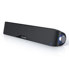 Nylavee SK100 Soundbar,USB Powered PC Speakers, Bluetooth 5.0 and 3.5mm Aux-in picture