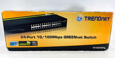 TRENDnet TE100-S24g 24-Port 10/100 Mbps GREENnet Switch - Brand New Sealed Box picture