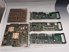 Vintage Industrial PCB Card Lot HP Mylex ISA PCI Gold IC Boards Untested picture