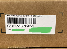 Intel HPE X710 10GbE SFP+ OCP3 NIC Network Adapter Gen10 Plus/V2 2P 10G 2 Port picture
