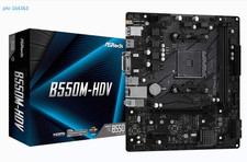 B550M-HDV AM4 Micro-ATX Motherboard, DDR4, PCIe 4.0, Ryzen 3000/4000/5000 picture