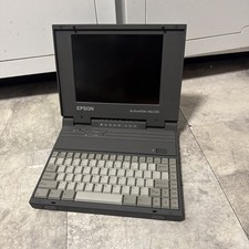 VINTAGE Epson ActionNote 4SLC/25 AN-3S25 486SLC Laptop UNTESTED -PP picture