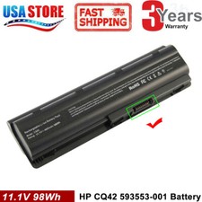 6/9/12 Cell Battery 593553-001 For HP CQ42 MU09 Pavilion dm4-1065dx dv7-6000 picture
