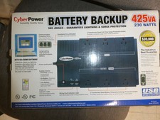 Cyberpower 425VA 230 Watt Battery Backup 6 Outlet NEW IN BOX picture