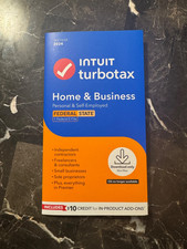 NEW TurboTax Home & Business 2024 Unopened DIGITAL CODE INCLUDED ￼ picture