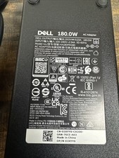 GENUINE OEM  DELL 180W Laptop AC Adapters HA180PM180/LA180PM180/DA180PM111 7.4mm picture