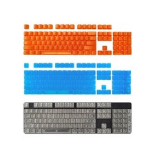 104 keys transparent ABS keycaps mechanical keyboard OEM shape without picture