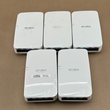 Lot of 5 Aruba AP-205H JW166A Dual Band 802.11ac WiFi PoE Gigabit Access Points picture