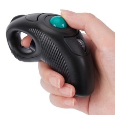 welspo Wireless USB Handheld Finger Trackball Mouse picture