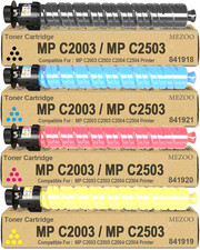 Toner Cartridge for Ricoh MP C2003, MP C2503, MP C2004 & MP C250 (841918-841921) picture