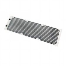 360mm White Aluminum Water Cooling Radiator G1/4 12-Channel for White PC Builds picture