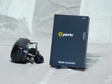 Perle S-1000-SFP Gigabit Media Converter 1000Base-T 1000Base-X Fiber Mode E5D* picture