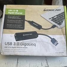 IOGEAR USB 3.0 Gigabit Ethernt Adapter, 10/100/1000Mbps Transfer Rate (Bad Box)  picture