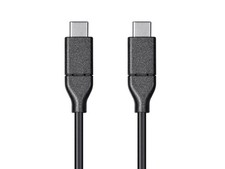 Monoprice Essentials USB-C to USB-C 2.0 100W 4m Black 24283 H01 picture