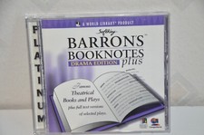Barron's Booknotes  CD-ROM Drama Edition Plus by Softkey (1996) picture