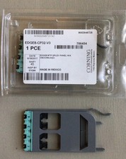 CORNING EDGE8-CP32-V3 NEW/SEALED, MTP Panel w/4 Aqua MM Adapters,  picture