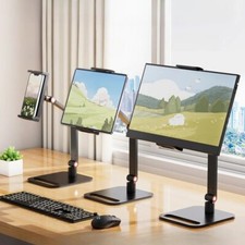 Portable Monitor Desk Holder Metal Stand 16 Inch Universal Expandable Display picture