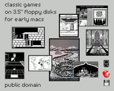 Early Mac Games on Recycled 3.5