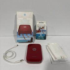 HP Sprocket 100 X7N08A Portable Photo Printer Black 2