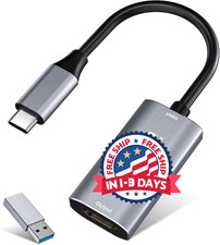 Tarjeta de captura de video, 4K USB3.0 HDMI a USB C para transmisión y juegos picture