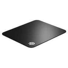 SteelSeries QcK Hard Pad Gaming Mouse Pad Black Polyethylene Glide Surface 63821 picture