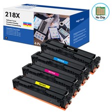 4 Pack 218X W2180X High Yield Toner NO CHIP Fits for HP LaserJet Pro MFP 3301fdw picture