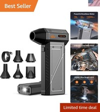 Compressed Air Duster-150000RPM Super Power Cordless Air Duster, Rechargeable... picture