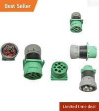 9-Pin to 6-Pin Vehicle Adapter - Ideal for ELD Devices in Freightliners picture