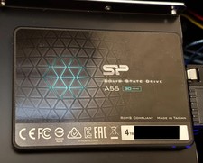 SP Silicon Power 4TB SSD 3D NAND A55 SATA III 2.5 - 100% Health picture