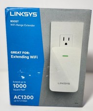 Linksys RE6350 AC1200 Dual-Band Boost WiFi Range Extender Open Box Tested picture